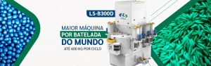 LS-B300D, a maior máquina de tratar semente em batelada do mundo