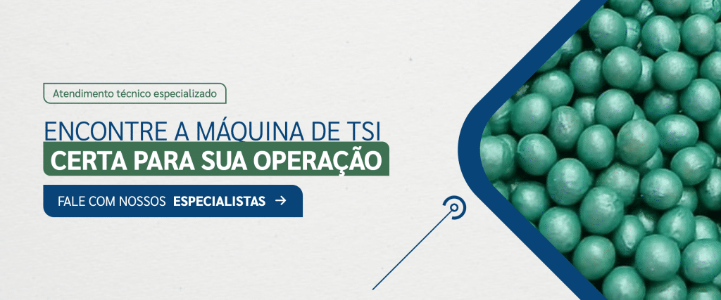Fale com os especialistas da LS do Brasil para encontrar a máquina de TSI certa para sua operação